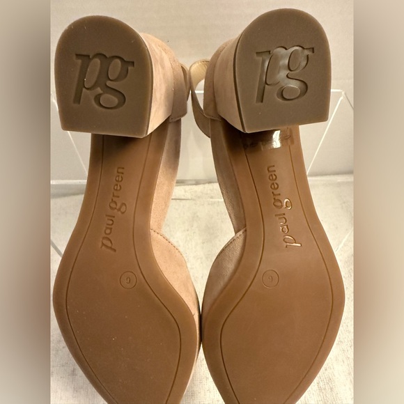 Paul Green Suede Ankle Strap Block Heel Pumps | Size 9 | NWT - Picture 9 of 13